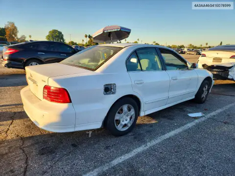 2001 Mitsubishi Galant Es VIN 4A3AA46G41E078599 фото 3