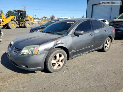 4A3AB36F56E073255 — 2006 Mitsubishi Galant, Задняя часть, фото до ремонта