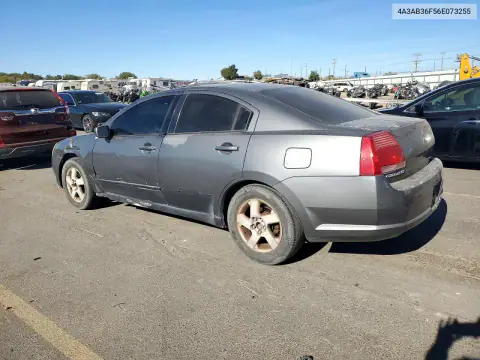 4A3AB36F56E073255 — 2006 Mitsubishi Galant, фото 2 с аукциона Copart, Задняя часть