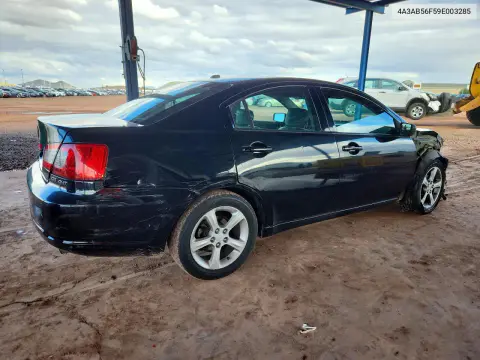 2009 Mitsubishi Galant Es VIN 4A3AB56F59E003285 фото 3