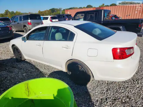 2011 Mitsubishi Galant Fe VIN 4A32B2FF2BE022790 фото 2