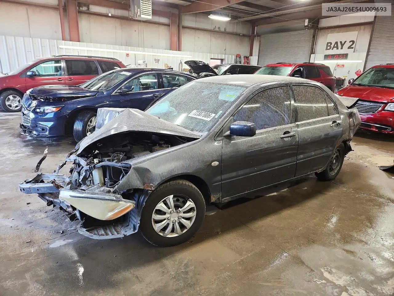 2004 Mitsubishi Lancer Es VIN JA3AJ26E54U009693 фото 1