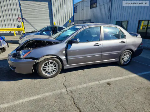JA3AJ86E85U029182 — 2005 Mitsubishi Lancer, Передняя часть, фото до ремонта
