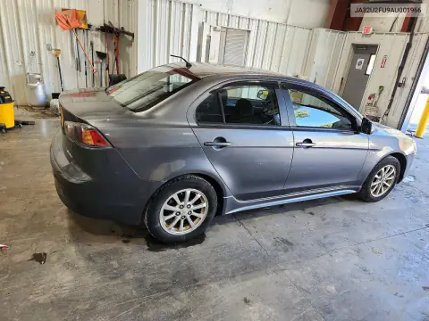 2010 Mitsubishi Lancer Es/Es Sport VIN JA32U2FU9AU001966 фото 3
