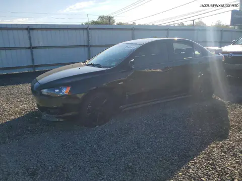 JA32U8FWXAU001950 — 2010 Mitsubishi Lancer, Сторона, фото до ремонта