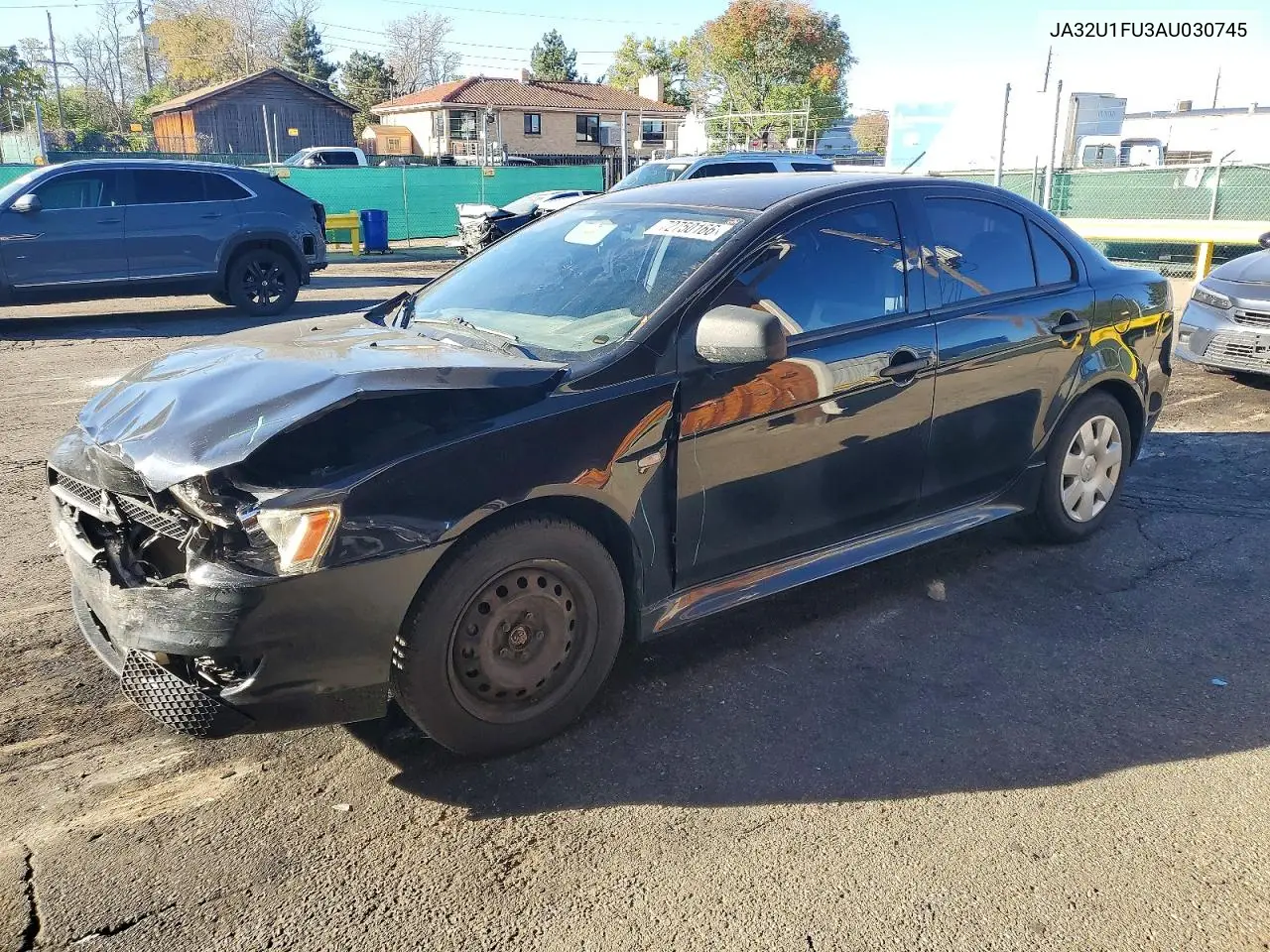 2010 Mitsubishi Lancer De VIN JA32U1FU3AU030745 фото 1