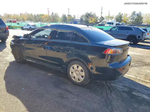 2010 Mitsubishi Lancer De VIN JA32U1FU3AU030745 фото 2