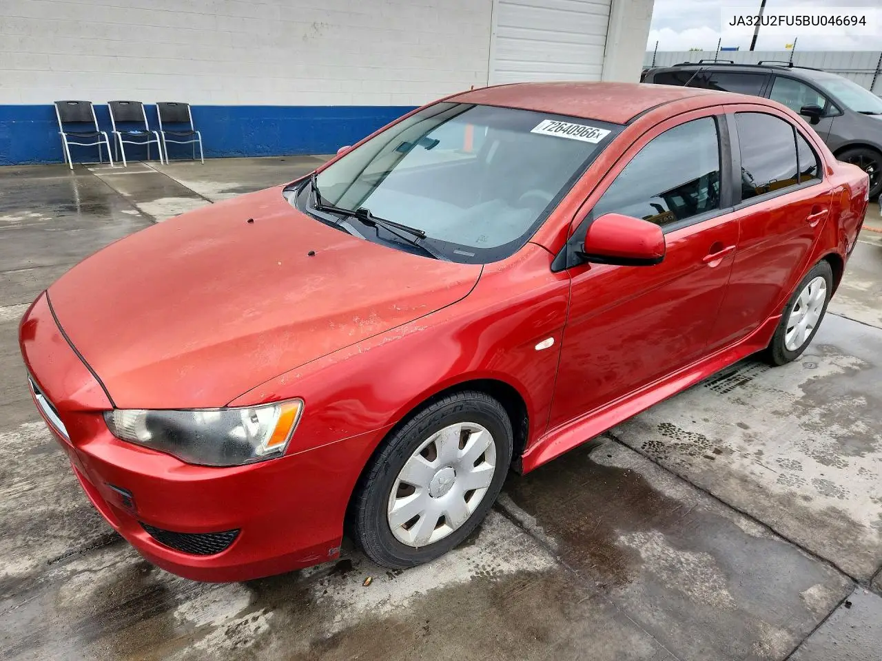 2011 Mitsubishi Lancer Es/Es Sport VIN JA32U2FU5BU046694 фото 1
