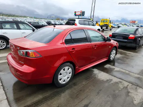 2011 Mitsubishi Lancer Es/Es Sport VIN JA32U2FU5BU046694 фото 3