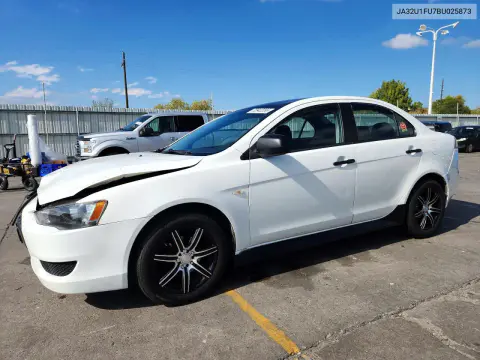 JA32U1FU7BU025873 — 2011 Mitsubishi Lancer, Передняя часть, фото до ремонта