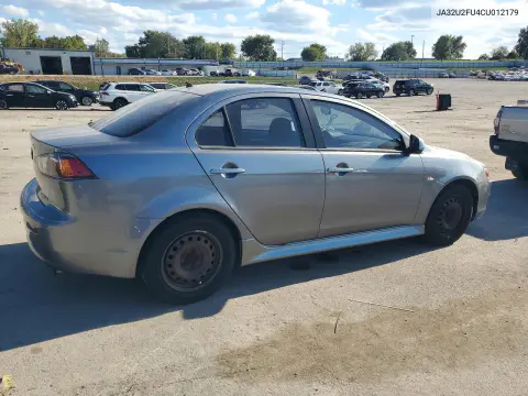 2012 Mitsubishi Lancer Es/Es Sport VIN JA32U2FU4CU012179 фото 3