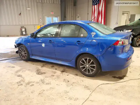 2015 Mitsubishi Lancer Se VIN JA32V2FW6FU013417 фото 2
