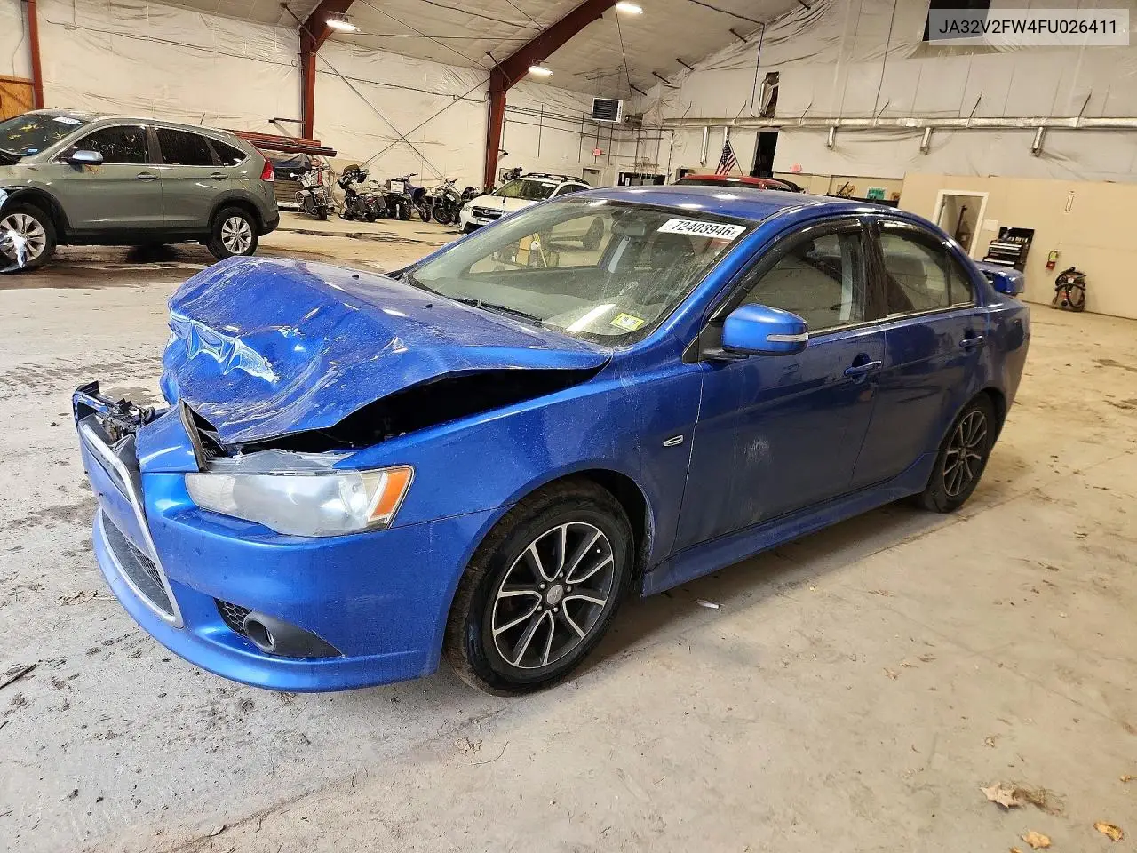 2015 Mitsubishi Lancer Se VIN JA32V2FW4FU026411 фото 1