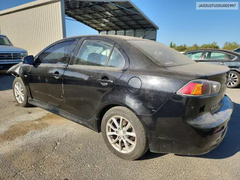 JA32U2FU2GU002997 — 2016 Mitsubishi Lancer, фото 2 с аукциона Copart, Передняя часть