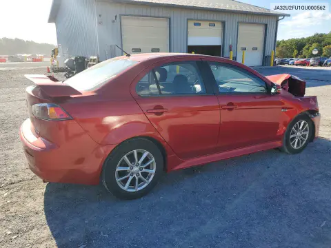 2016 Mitsubishi Lancer Es VIN JA32U2FU1GU000562 фото 3