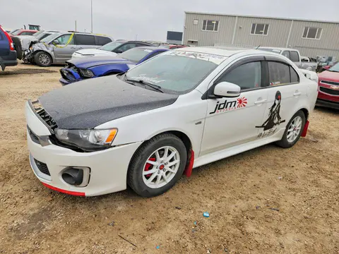 JA32U8FW5HU602127 — 2017 Mitsubishi Lancer, Передняя часть (Front End), фото до ремонта