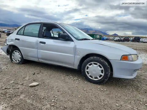 2000 Mitsubishi Mirage De VIN JA3AY26C4YU060134 фото 4