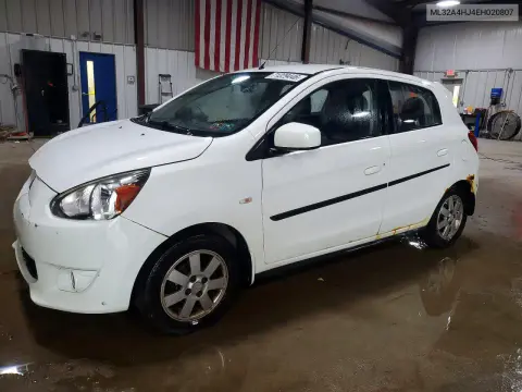 ML32A4HJ4EH020807 — 2014 Mitsubishi Mirage, Передняя часть, фото до ремонта