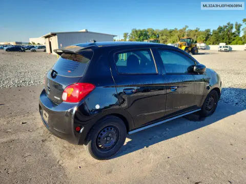 2015 Mitsubishi Mirage De VIN ML32A3HJ0FH060894 фото 3