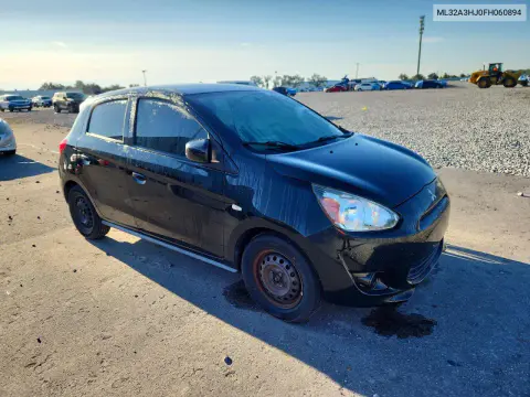 2015 Mitsubishi Mirage De VIN ML32A3HJ0FH060894 фото 4