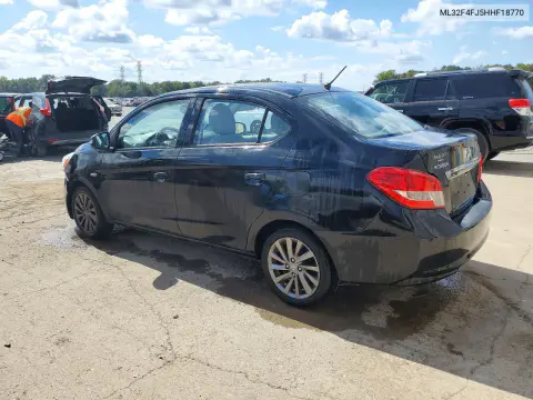 2017 Mitsubishi Mirage G4 Se VIN ML32F4FJ5HHF18770 фото 2