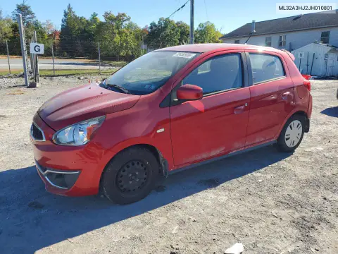 ML32A3HJ2JH010801 — 2018 Mitsubishi Mirage, Механические повреждения, фото до ремонта