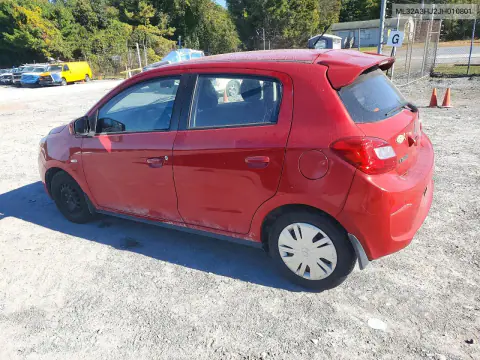 2018 Mitsubishi Mirage Es VIN ML32A3HJ2JH010801 фото 2