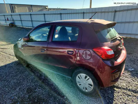 2018 Mitsubishi Mirage VIN ML32A3HJ1JH004424 фото 2