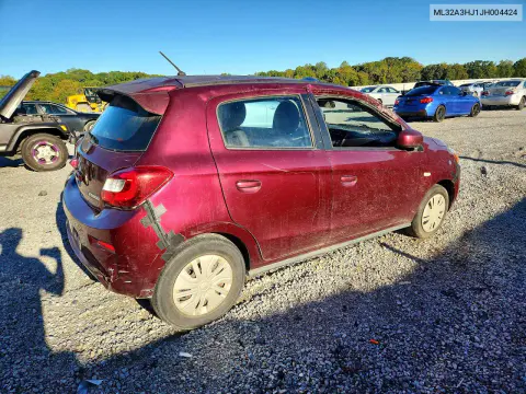 2018 Mitsubishi Mirage VIN ML32A3HJ1JH004424 фото 3