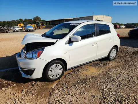 ML32A3HJ8JH014447 — 2018 Mitsubishi Mirage, Передняя часть, фото до ремонта
