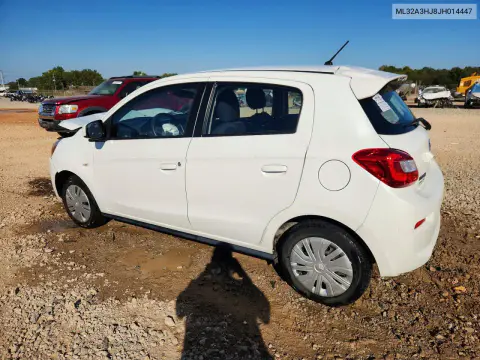 2018 Mitsubishi Mirage Es VIN ML32A3HJ8JH014447 фото 2