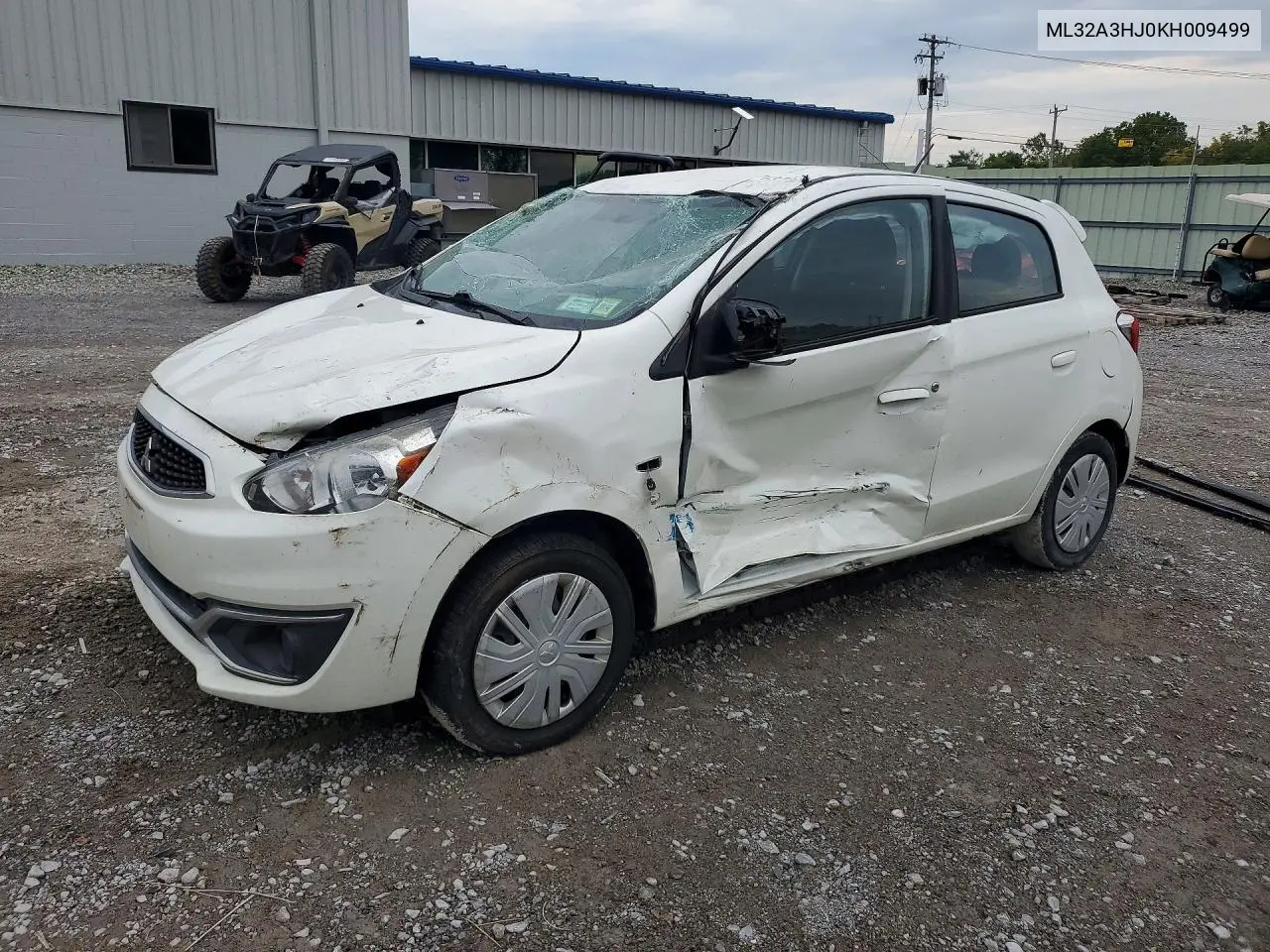 2019 Mitsubishi Mirage Es VIN ML32A3HJ0KH009499 фото 1