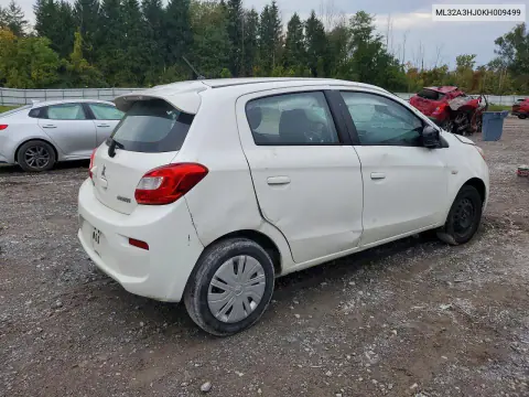 2019 Mitsubishi Mirage Es VIN ML32A3HJ0KH009499 фото 3