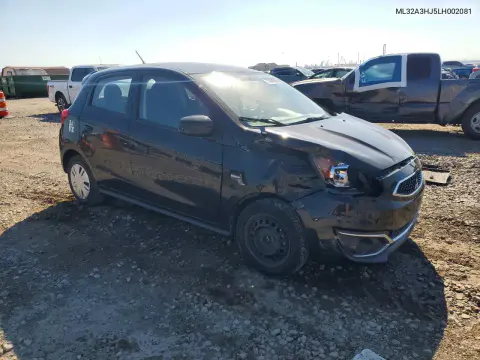 2020 Mitsubishi Mirage Es VIN ML32A3HJ5LH002081 фото 4