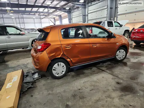 2020 Mitsubishi Mirage Es VIN ML32A3HJ4LH007093 фото 3