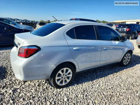 2021 Mitsubishi Mirage G4 Es VIN ML32FUFJ8MHF06428 фото 3