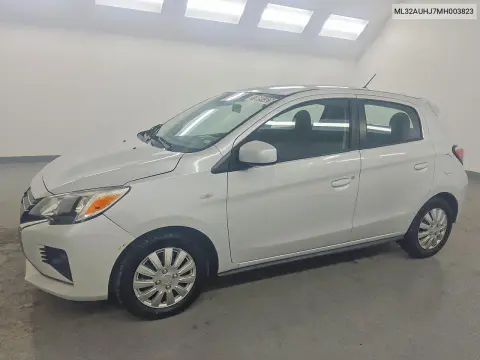 ML32AUHJ7MH003823 — 2021 Mitsubishi Mirage, Естественный износ, фото до ремонта