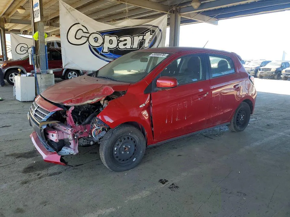 2022 Mitsubishi Mirage VIN ML32AUHJ3NH001939 фото 1