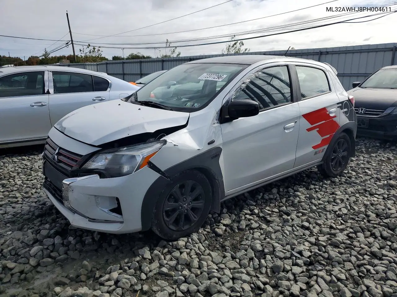 2023 Mitsubishi Mirage Se VIN ML32AWHJ8PH004611 фото 1