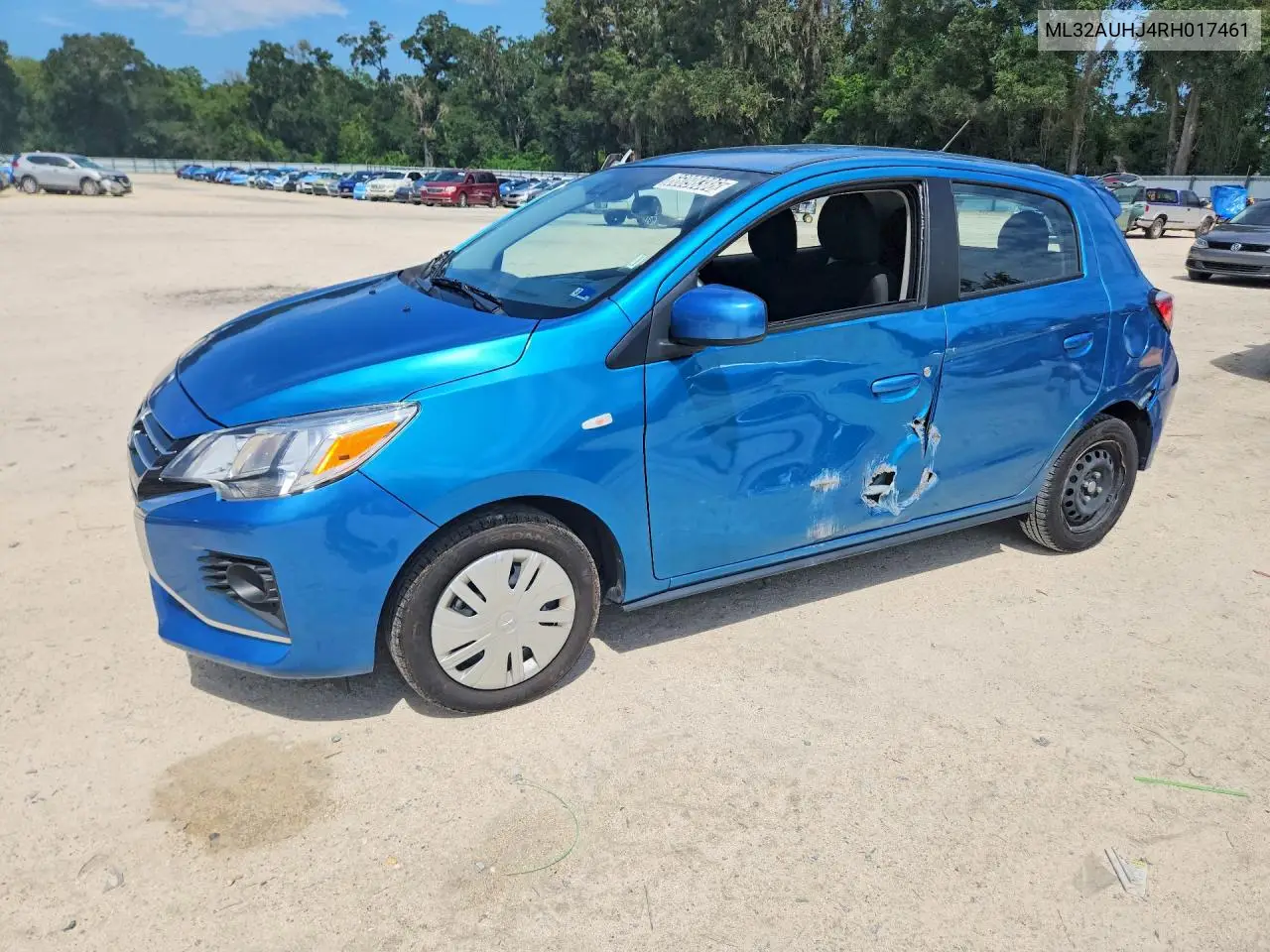2024 Mitsubishi Mirage Es VIN ML32AUHJ4RH017461 фото 1
