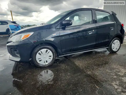ML32AUHJ5RH019476 — 2024 Mitsubishi Mirage, Сторона, фото до ремонта