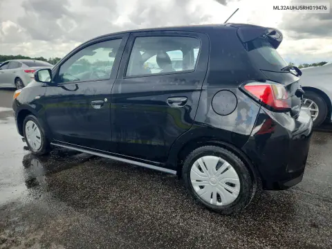 2024 Mitsubishi Mirage Es VIN ML32AUHJ5RH019476 фото 2