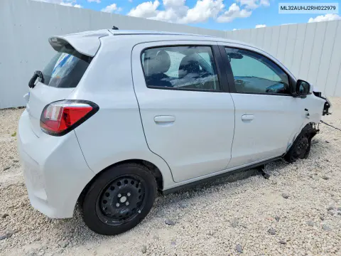 2024 Mitsubishi Mirage Es VIN ML32AUHJ2RH022979 фото 3