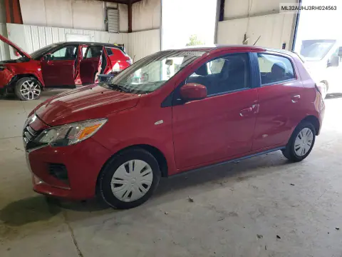 ML32AUHJ3RH024563 — 2024 Mitsubishi Mirage, Передняя часть, фото до ремонта