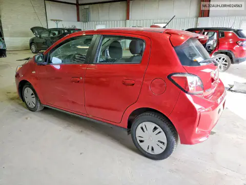 2024 Mitsubishi Mirage Es VIN ML32AUHJ3RH024563 фото 2