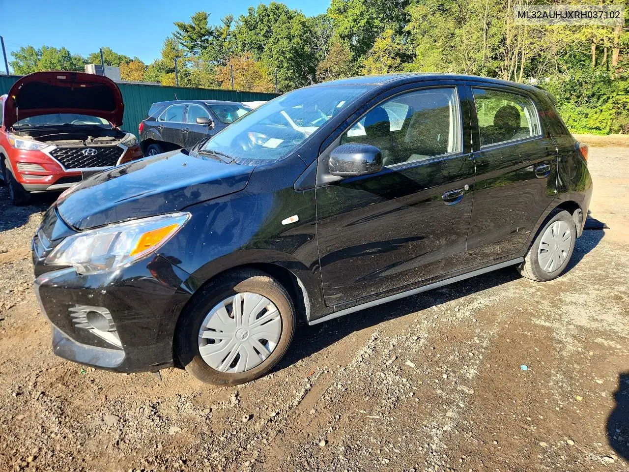 2024 Mitsubishi Mirage Es VIN ML32AUHJXRH037102 фото 1