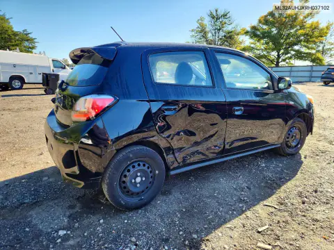 2024 Mitsubishi Mirage Es VIN ML32AUHJXRH037102 фото 3