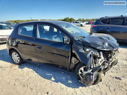 2024 Mitsubishi Mirage Es VIN ML32AUHJ6RH038490 фото 4