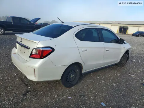 2024 Mitsubishi Mirage G4 Es VIN ML32FUFJ5RHF06085 фото 3