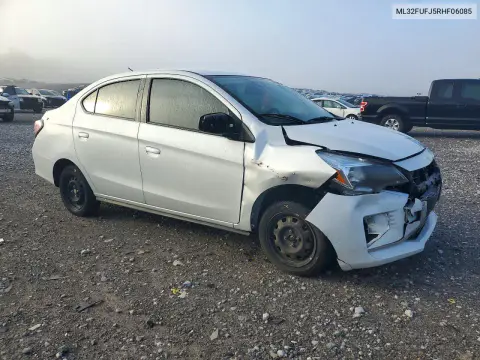 2024 Mitsubishi Mirage G4 Es VIN ML32FUFJ5RHF06085 фото 4